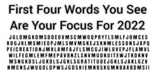 The first four words you see are... /img/profile-yourself-please.jpg
