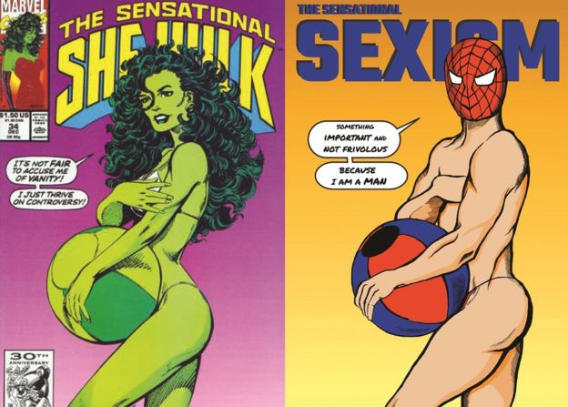 Superheroes with super riduculous sexuality /img/shehulk-vs-sexism.jpg