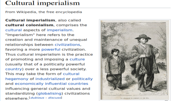 For non-westerners, it's harder to write in Wikipedia /img/wikipedia-cultural-imperialism.png
